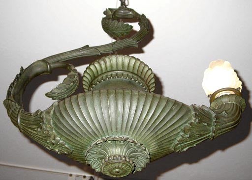 French Napoleon III Period Light Fixture