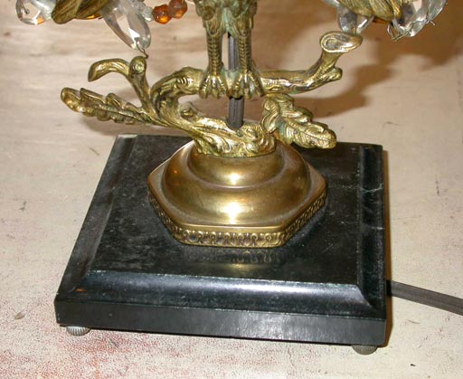 Peacock Form Table Light