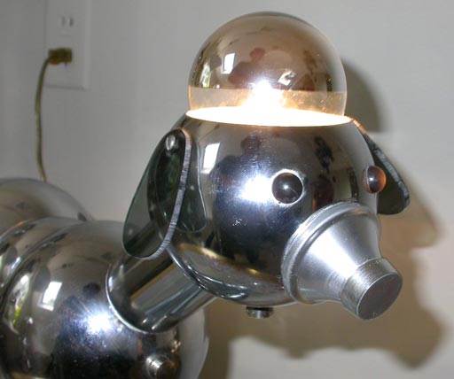Chrome "Robot Dog" Light