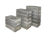 Retro Heavy Steel Storage Boxes