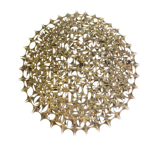 Welded Metal Wall Sculpture