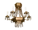 French Gothic Style Six Arm Chandelier