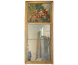 19th century Trumeau mirror