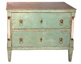 19th century painted directoire commode