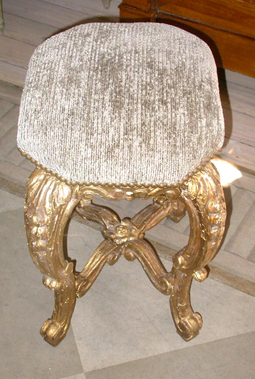 Gilded Tabouret