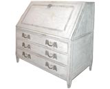 Blue Painted Scriban