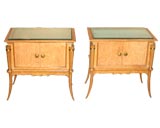 Pair of Sycamore Bedside Tables