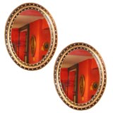 Pair Of Irish Galway Mirrors