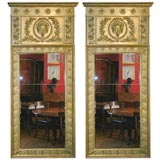 Pair of Gilt Pier Mirrors