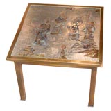 Bronze  Laverne side table