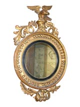 Antique Regency Style Guilded Mirror
