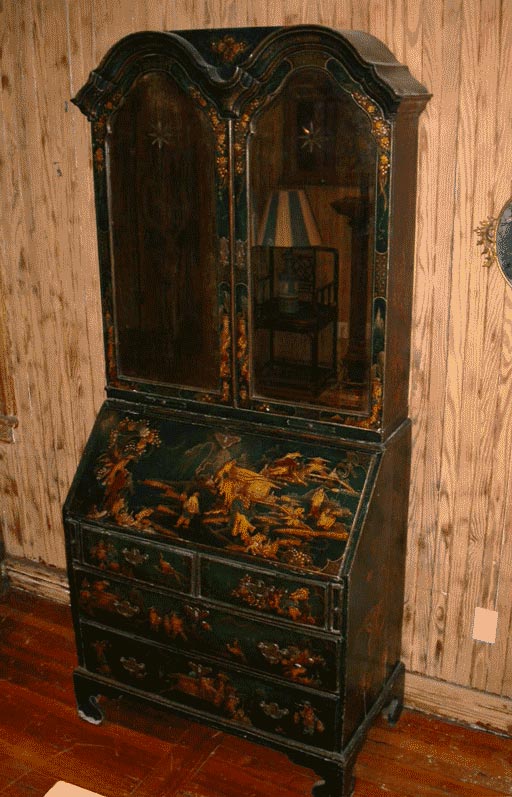 Very Rare Painted Secretary