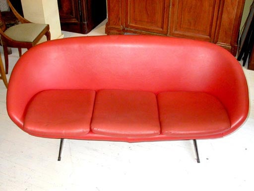 Danish 3 SEATER SETTEE For Sale