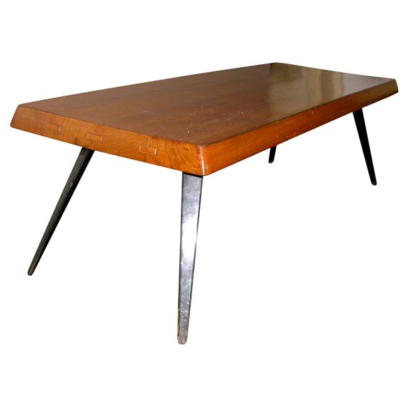 Rare Jean Prouve Perriand Coffee Table
