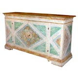 Italian painted buffet Italian painted buffet
