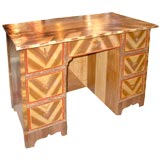 A Northern Italian painted desk