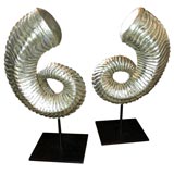 Silver gilt horns