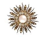 Sunburst ceiling fixture