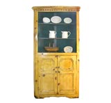 Period Irish 18th C Corner Cupboard