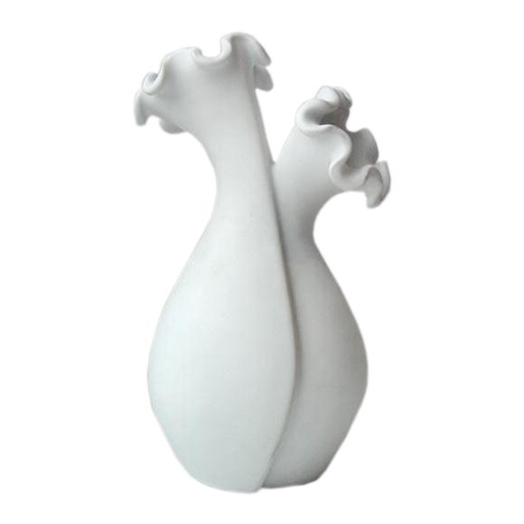 Porcelain Vaga Vase by Wilhelm Kage for Gustavsberg