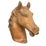Terra Cotta Horse Head