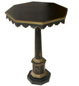 Unusual Tole Occasional Table Unusual Tole Occasional Table