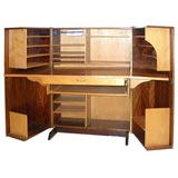 Mid Century Folding Campaign desk