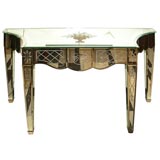 Mirrored Console In The Venetian Manner    French 1940
s