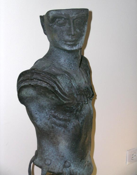 Bronze Sculpture of Neo-Classic Roman Soldier