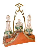 Art Nouveau Cruet Set