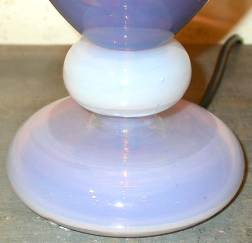 Opaline lamp