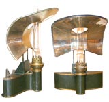 French Railroad Oil Lamps