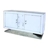 Vintage FRENCH 1940
S MIRRORED TWO-DOOR GRAND BUFFET