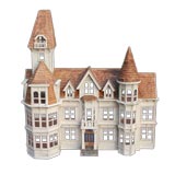 MAQUETTE OF THE MARK HOPKINS MANSION IN SAN FRANCISCO