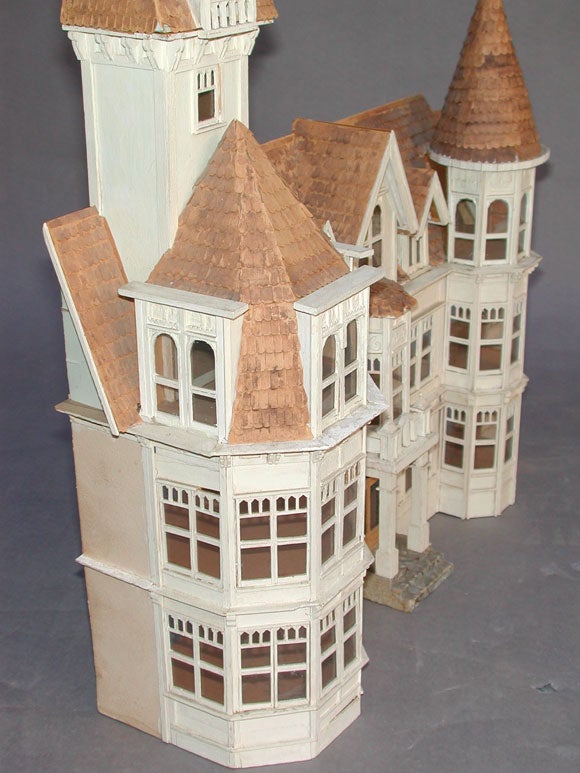American MAQUETTE OF THE MARK HOPKINS MANSION IN SAN FRANCISCO