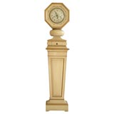 Vintage A Stylish Clock and Matching Pedestal