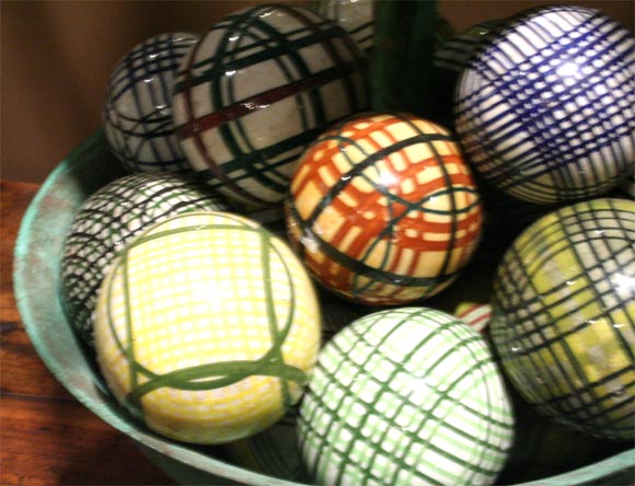 An Assortment Of English Carpet Balls Priced Each 3