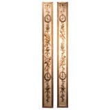 Antique Amaizing Pair Of 18th Century Panels From A Music Room.