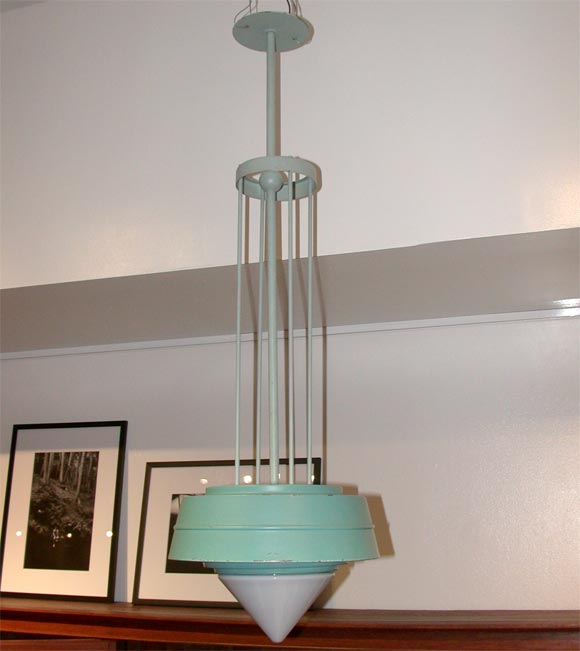 ART DECO HANGING LIGHT