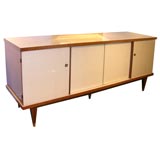 Large Commode in Mahogany with Bleached Doors
