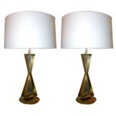 Pair of Modernist Art Deco Table Lamps 8