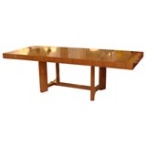 T.H. Robsjohn-Gibbings Flame Mahogany Dining Table