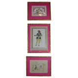 Original Warren Montel watercolor