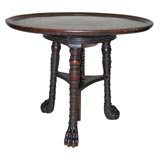 Unusual Georgian 
Revolving
 Top Low Table