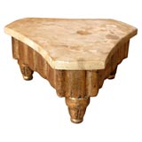 Antique Three legged plinth