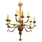 ITALIAN TOLE CHANDELIER