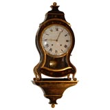 Painted & Gilt Bracket Clock