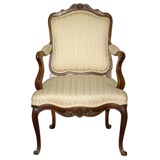 Beechwood armchair