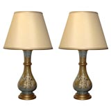 Pair of Delquelquemania vases as lamps