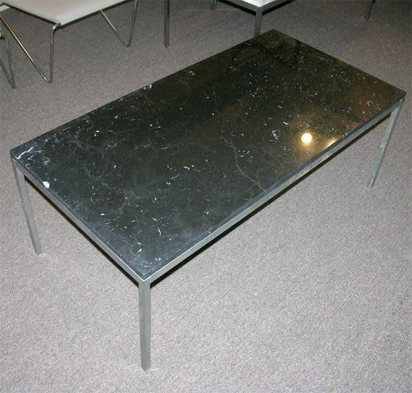 Knoll Marble Top Coffee Table